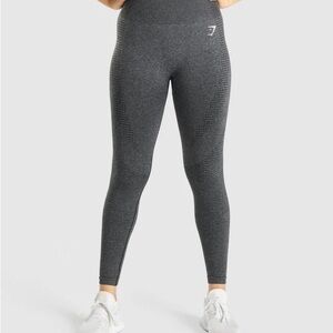 Gymshark Women's Vital Seamless 2.0 Leggings Charcoal Marl Sizes Small.
